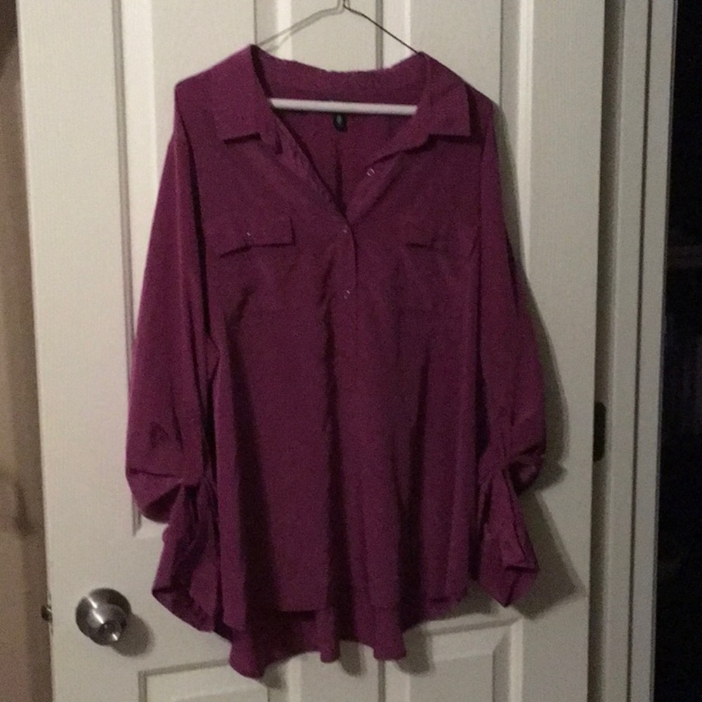 Purple blouse